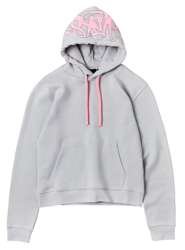 Syna grey and pink hoodie