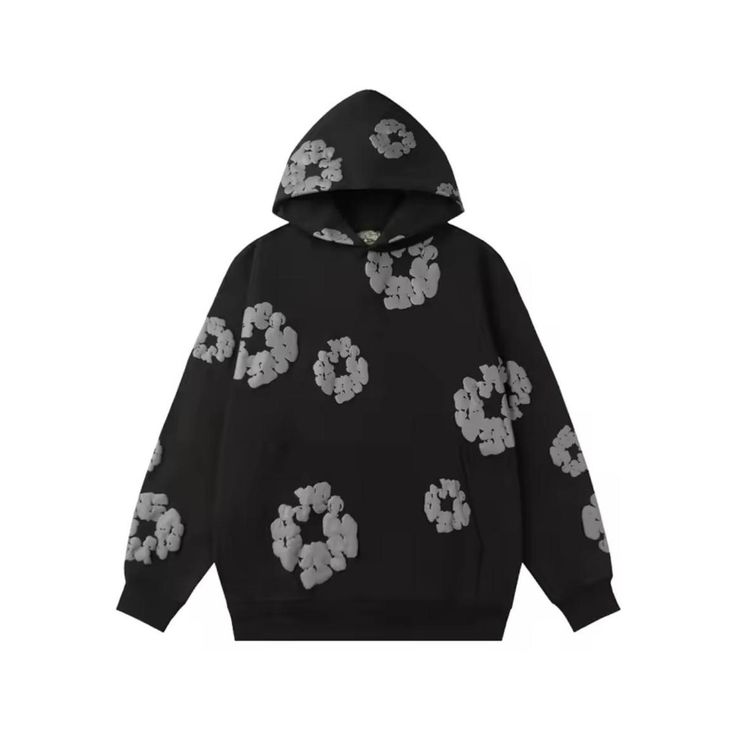 Denim tears black hoodie
