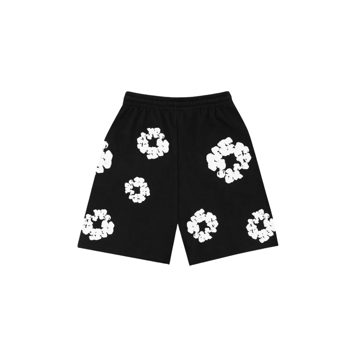 Denim tears black and white shorts