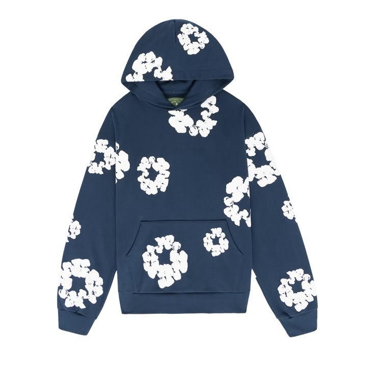 Denim tears dark blue hoodie