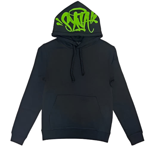 Syna green and black hoodie