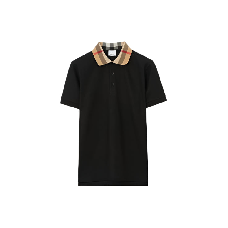 Burberry black polo