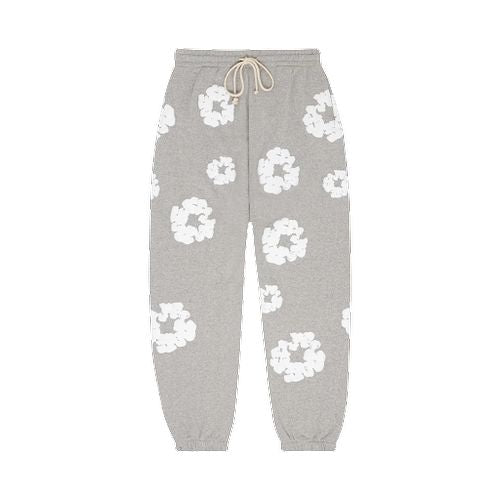 Denim tears grey and white pants