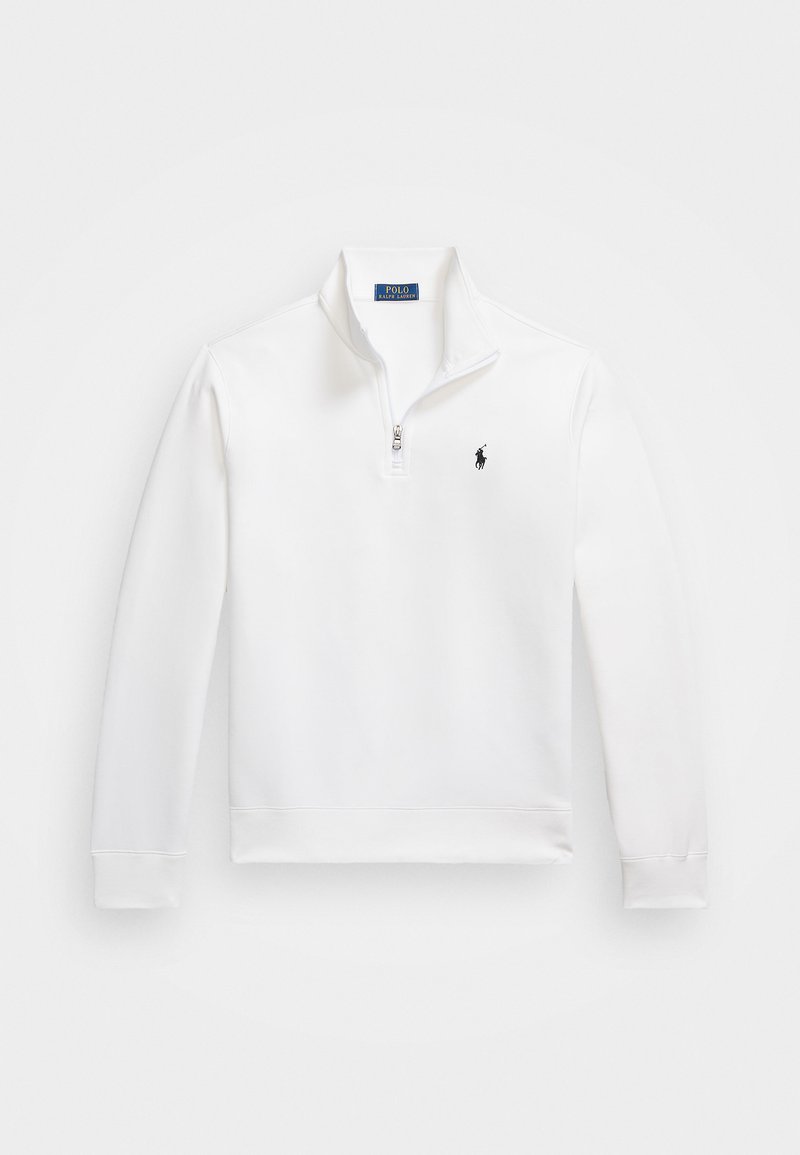 Ralph lauren white quarter zip