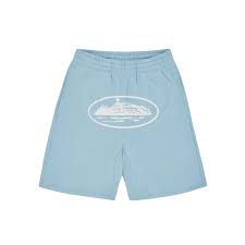 Corteiz blue shorts