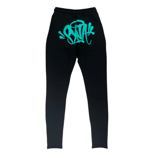 Syna black and blue pants