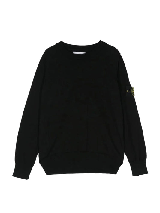 Stone island black sweater